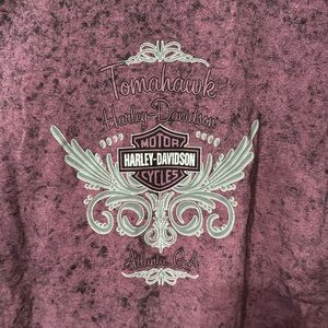 Atlanta Braves Tomahawk Harley-Davidson Tee